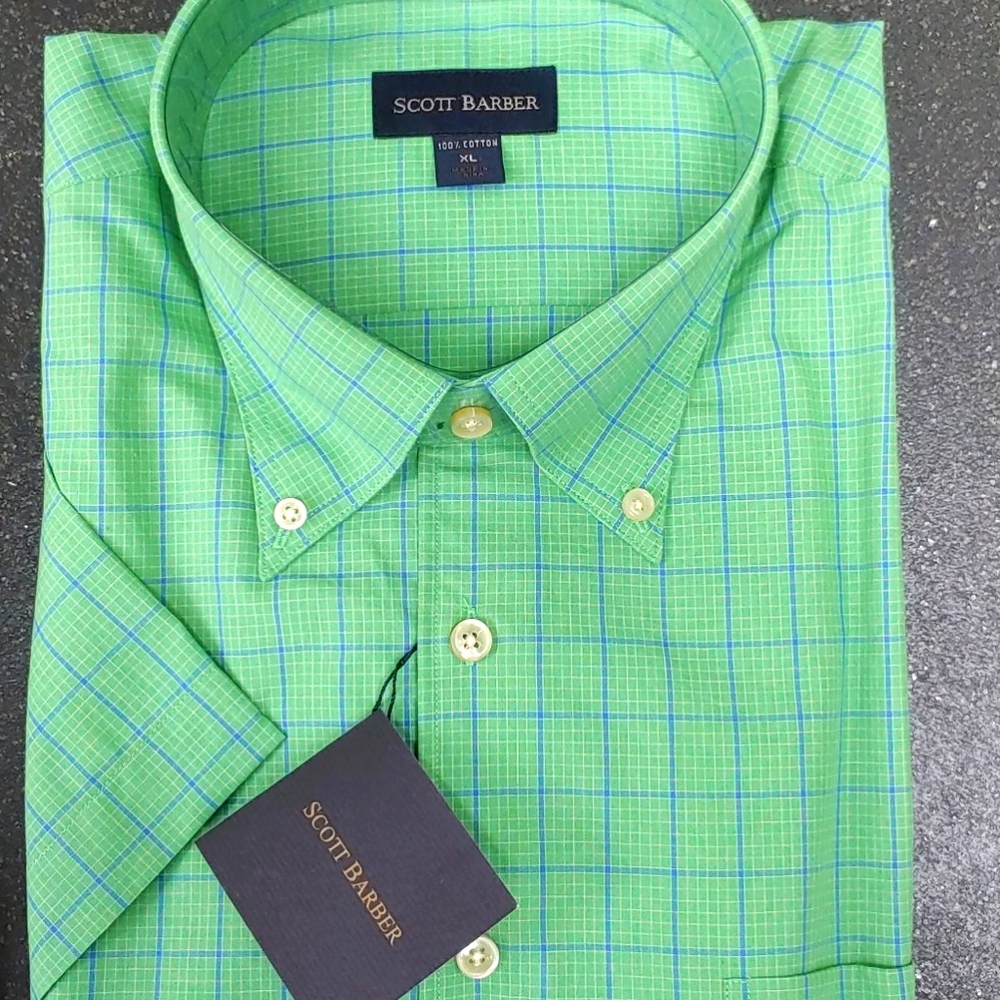 Scott barber men's dress shirt